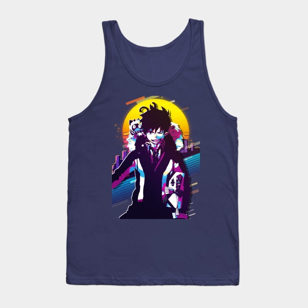 Rin - Ao no Exorcist (Blue Exorcist) Tank Top by 80sRetro